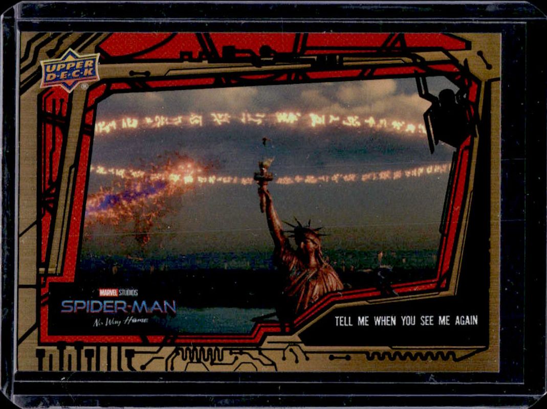 2023 Upper Deck Spider-Man: No Way Home #39 Spider Man Foil /299