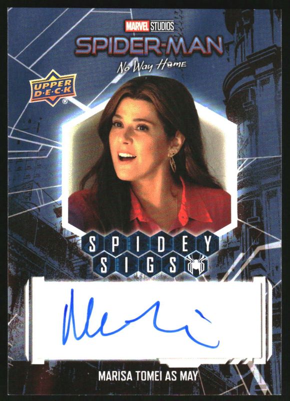 2023 Upper Deck Spider-Man: No Way Home #SS-MT Spidey Sigs
