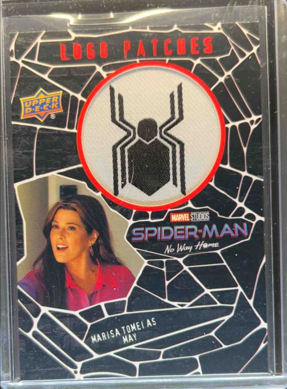 2023 Upper Deck Spider-Man: No Way Home #LP-7 Manufactured Logo Patches