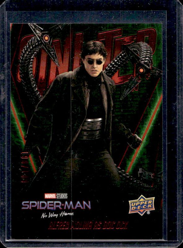 2023 Upper Deck Spider-Man: No Way Home #S-1 Sinister - Red Foil /199