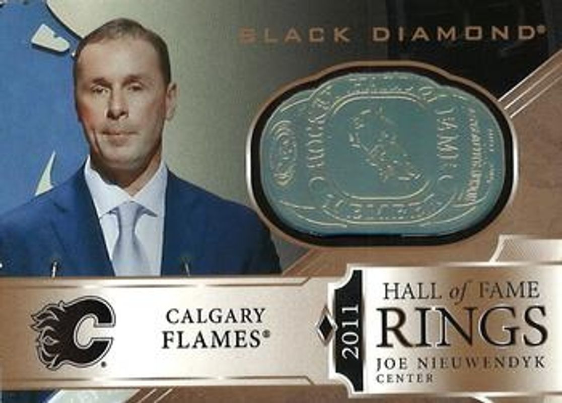 2019 Upper Deck Black Diamond #HR-JN Hall of Fame Rings Gold Spectrum
