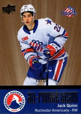 2022 Upper Deck AHL #AR-6 AHL All Rookie Team - Gold /25