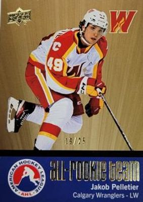 2022 Upper Deck AHL #AR-4 AHL All Rookie Team - Gold /25