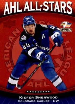 2022 Upper Deck AHL #AS-12 AHL All Stars - Red