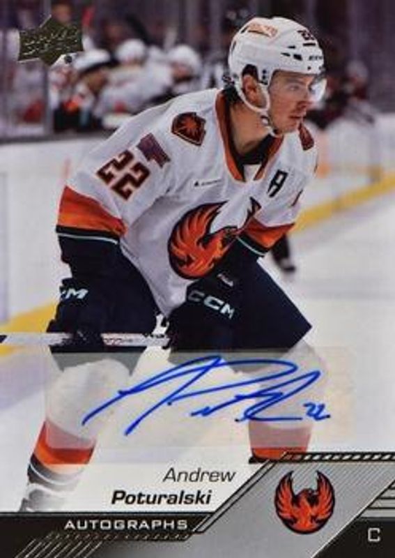 2022 Upper Deck AHL #86 Autographs