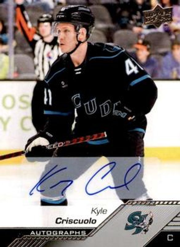 2022 Upper Deck AHL #20 Autographs