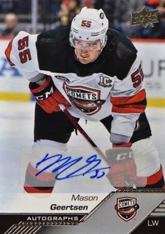 2022 Upper Deck AHL #18 Autographs