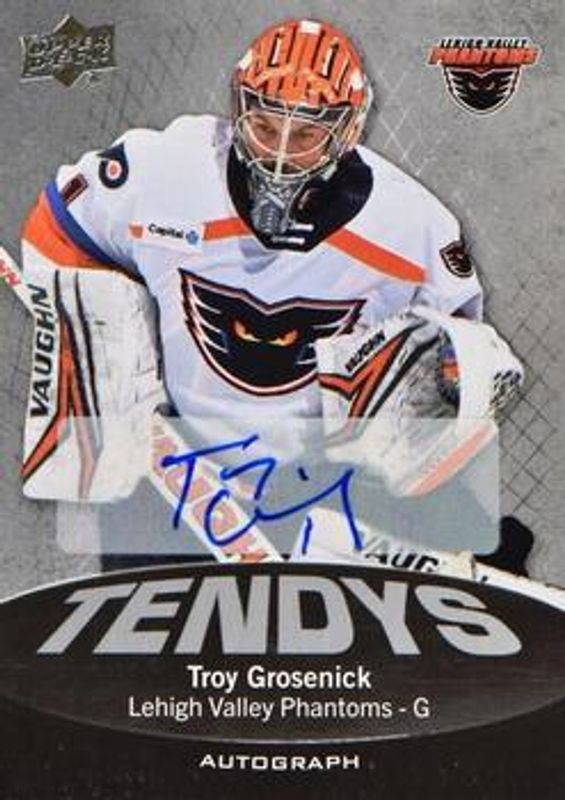 2022 Upper Deck AHL #T-8 Tendys Autographs