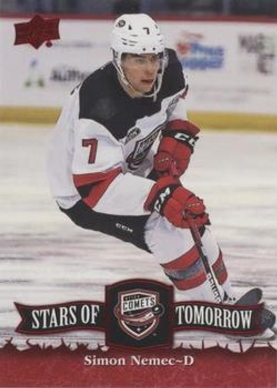 2022 Upper Deck AHL #ST-2 Stars of Tomorrow - Red