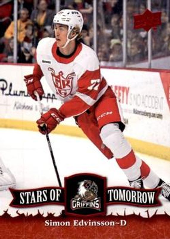 2022 Upper Deck AHL #ST-11 Stars of Tomorrow - Red