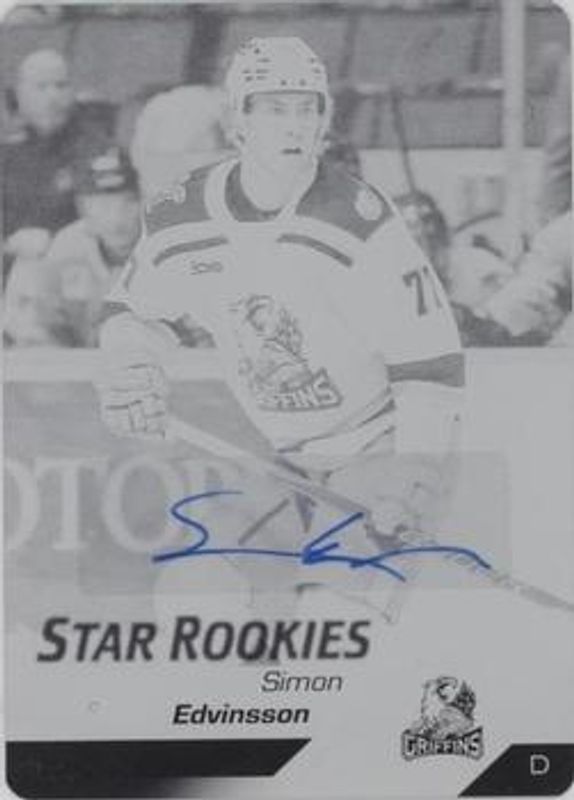 2022 Upper Deck AHL #120 Printing Plates - Black /1