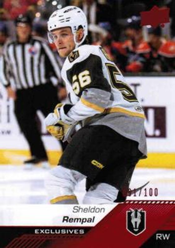 2022 Upper Deck AHL #64 Exclusives /100