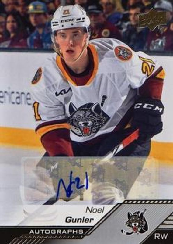 2022 Upper Deck AHL #90 Autographs