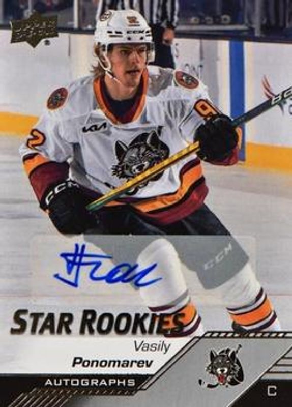 2022 Upper Deck AHL #108 Autographs