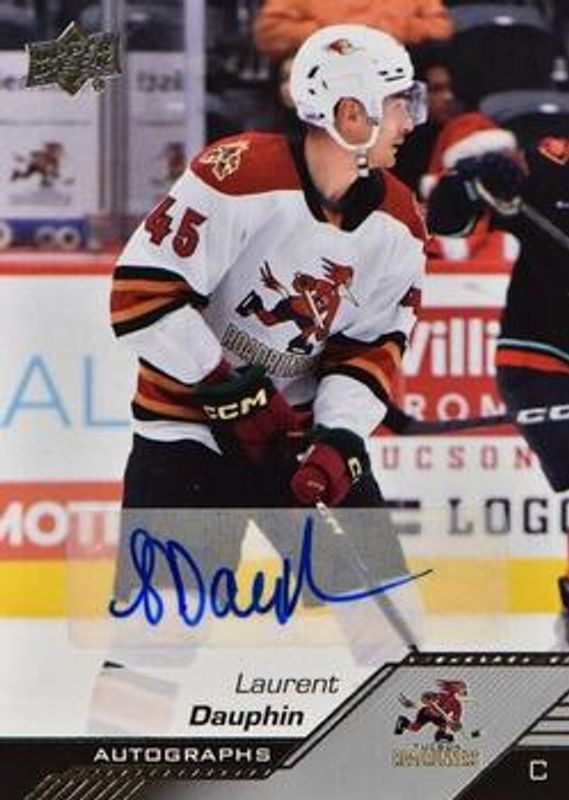 2022 Upper Deck AHL #42 Autographs