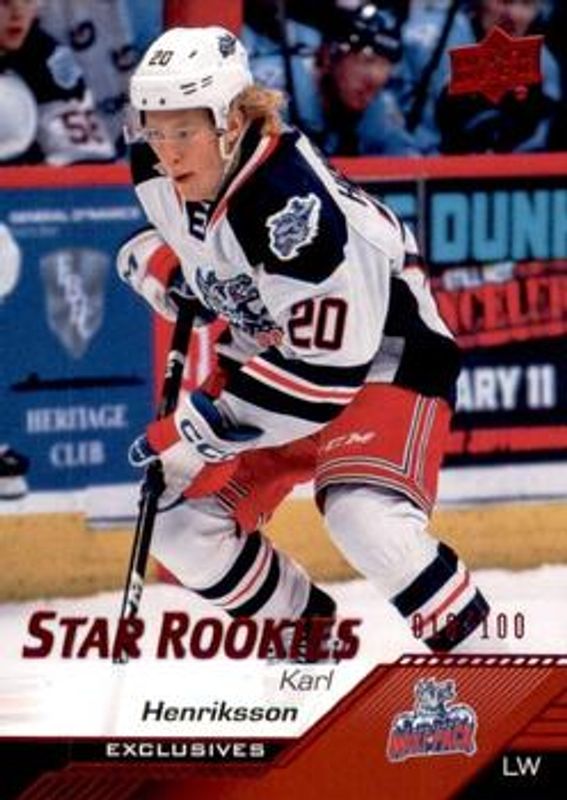 2022 Upper Deck AHL #122 Exclusives /100