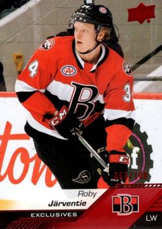 2022 Upper Deck AHL #35 Exclusives /100