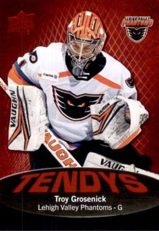 2022 Upper Deck AHL #T-8 Tendys - Red