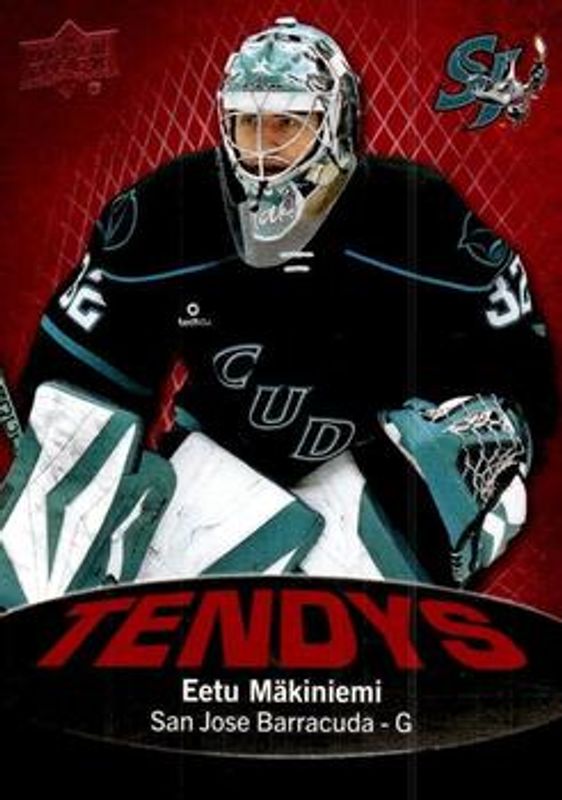2022 Upper Deck AHL #T-6 Tendys - Red