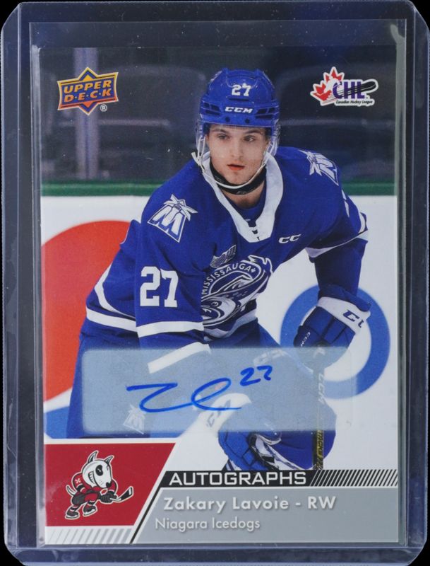 2022 Upper Deck CHL #53 Autographs