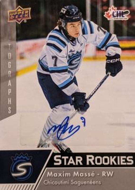 2022 Upper Deck CHL #354 Autographs