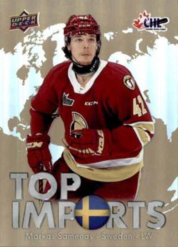 2022 Upper Deck CHL #TI-3 Top Imports