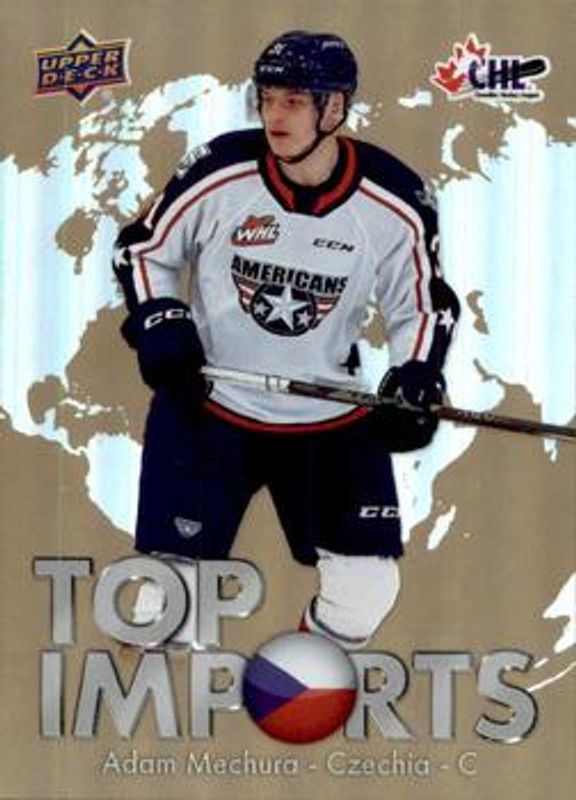 2022 Upper Deck CHL #TI-4 Top Imports