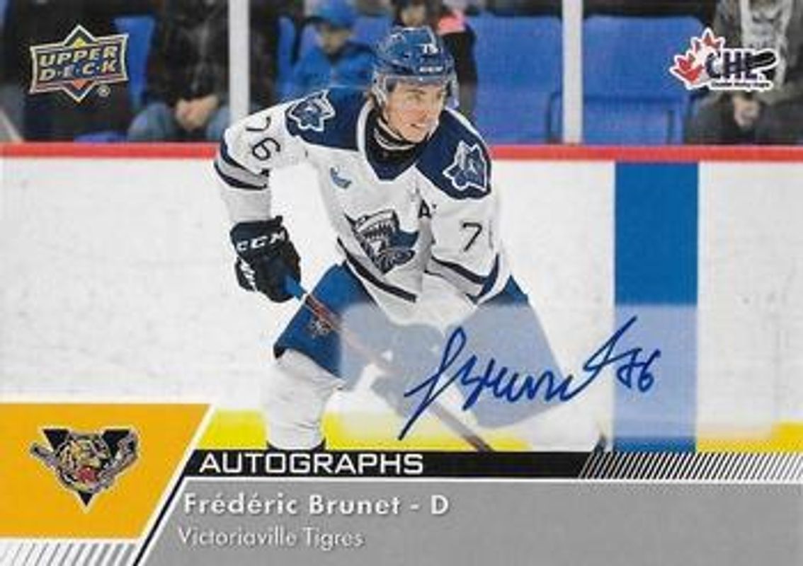 2022 Upper Deck CHL #25 Autographs