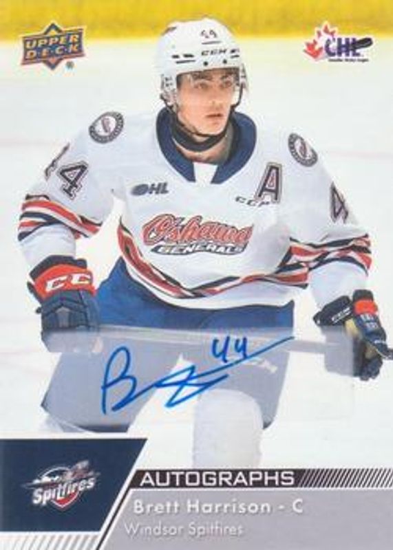 2022 Upper Deck CHL #19 Autographs