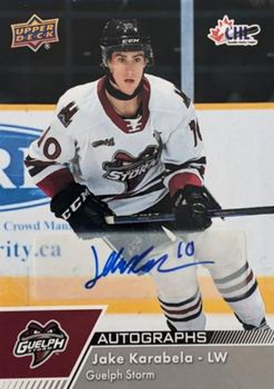 2022 Upper Deck CHL #49 Autographs