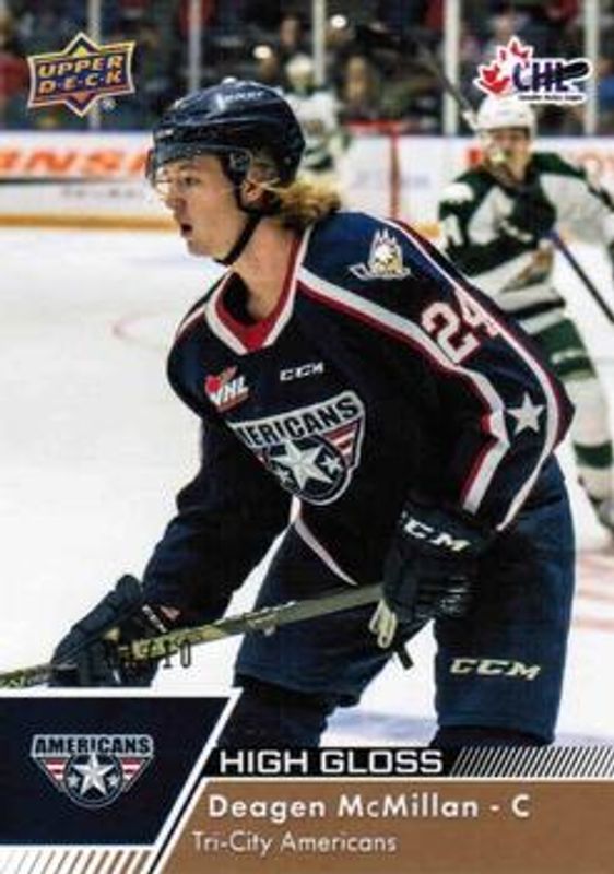 2022 Upper Deck CHL #5 High Gloss /10
