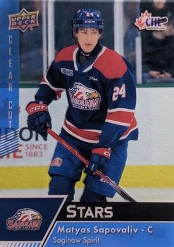 2022 Upper Deck CHL #317 Clear Cut