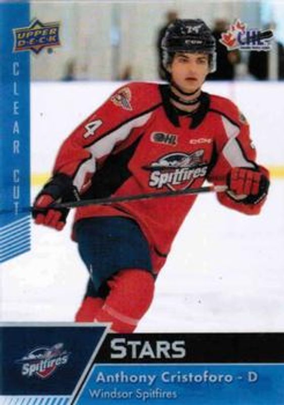 2022 Upper Deck CHL #305 Clear Cut