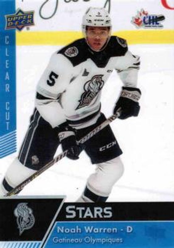 2022 Upper Deck CHL #332 Clear Cut