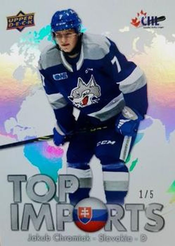 2022 Upper Deck CHL #TI-7 Top Imports White /5