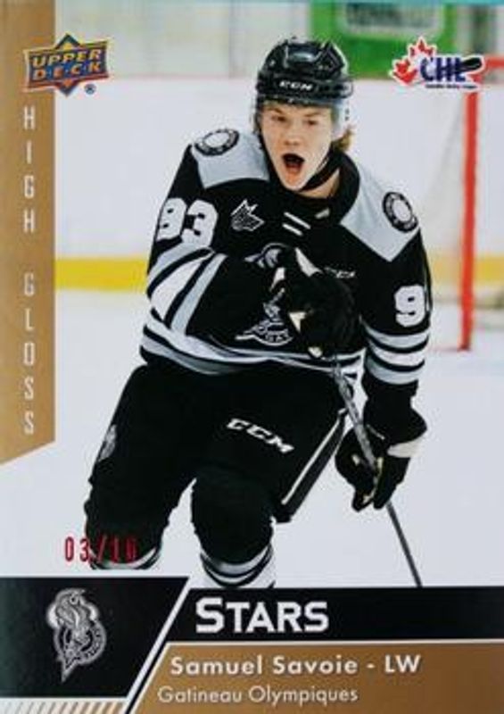 2022 Upper Deck CHL #343 High Gloss /10