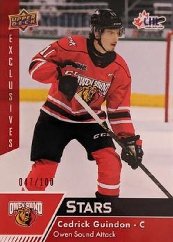 2022 Upper Deck CHL #342 Exclusives /100
