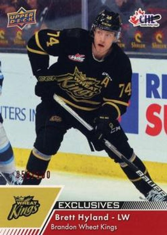 2022 Upper Deck CHL #18 Exclusives /100