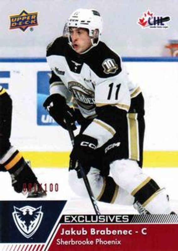 2022 Upper Deck CHL #6 Exclusives /100