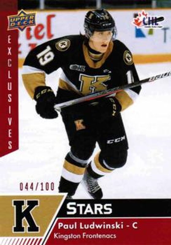 2022 Upper Deck CHL #338 Exclusives /100
