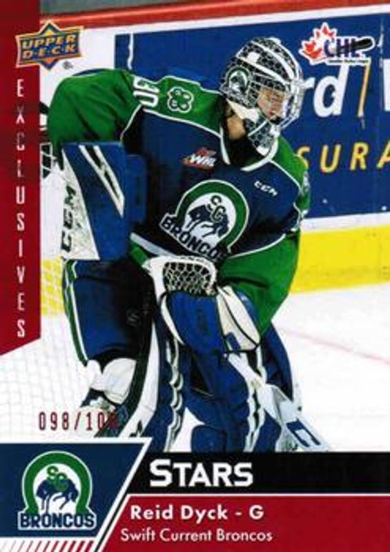 2022 Upper Deck CHL #346 Exclusives /100