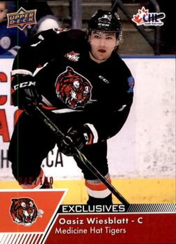 2022 Upper Deck CHL #127 Exclusives /100
