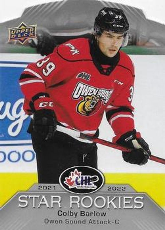 2022 Upper Deck CHL #CSR-4 2021 CHL Star Rookies