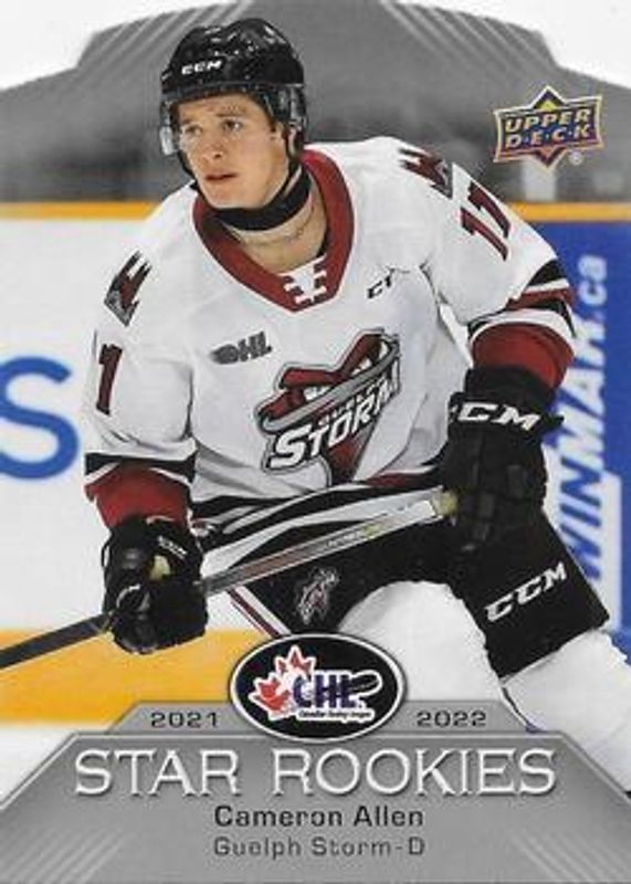 2022 Upper Deck CHL #CSR-6 2021 CHL Star Rookies