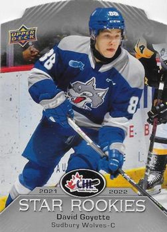 2022 Upper Deck CHL #CSR-1 2021 CHL Star Rookies