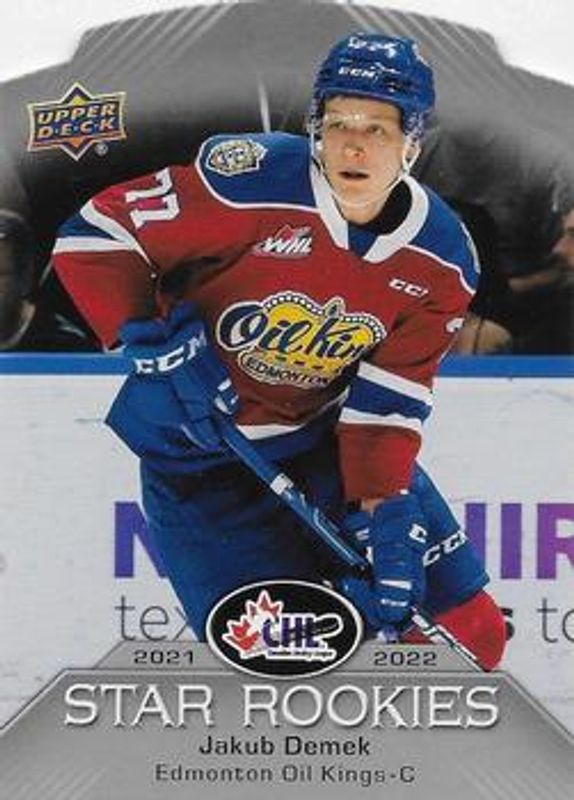 2022 Upper Deck CHL #CSR-8 2021 CHL Star Rookies