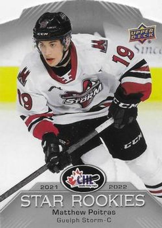2022 Upper Deck CHL #CSR-7 2021 CHL Star Rookies