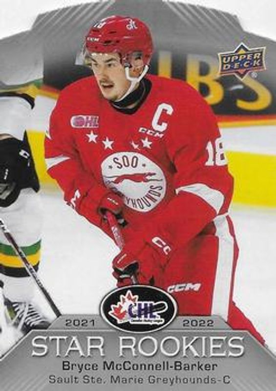 2022 Upper Deck CHL #CSR-15 2021 CHL Star Rookies