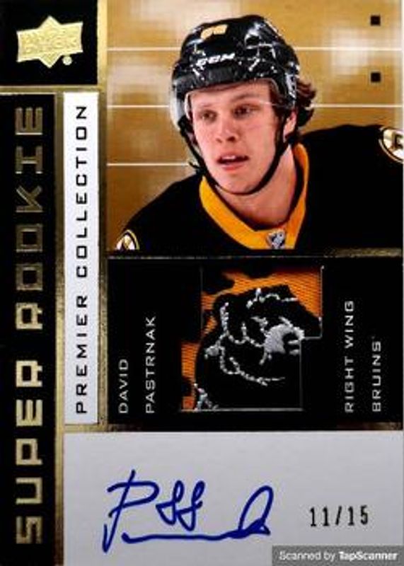 2014 Upper Deck Premier #SRR-DP 2002 Tribute Autographs Patch Rookies - Gold /15