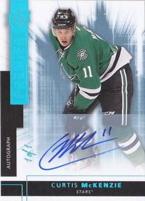 2014 Upper Deck Premier #R15 Rookie Autographs - Platinum Blue /1